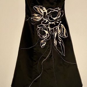 White House Black Market strapless dress